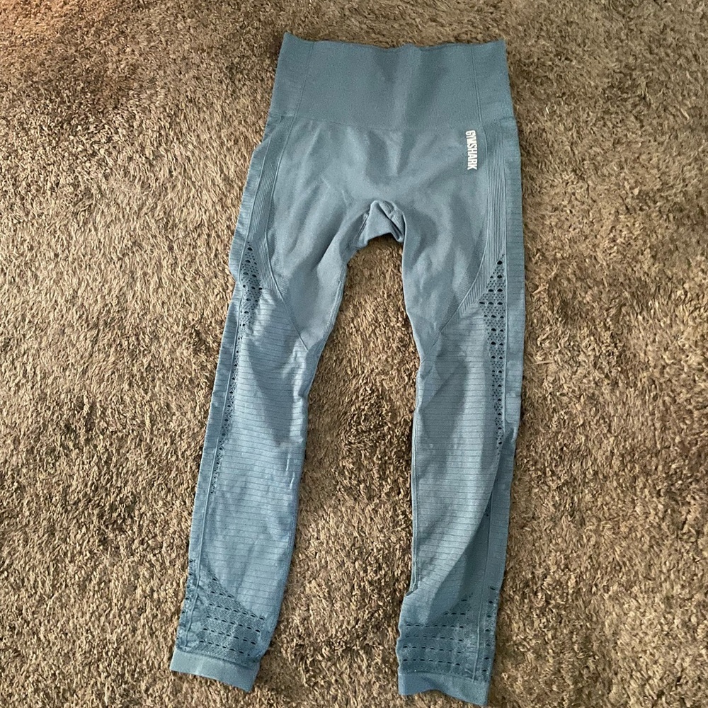 Gymshark light blue leggings